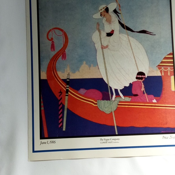 VINTAGE VOGUE PRINT SUMMER FASHIONS NUMBER OF VOGUE JUNE 1 1916 - Picture 5 of 10